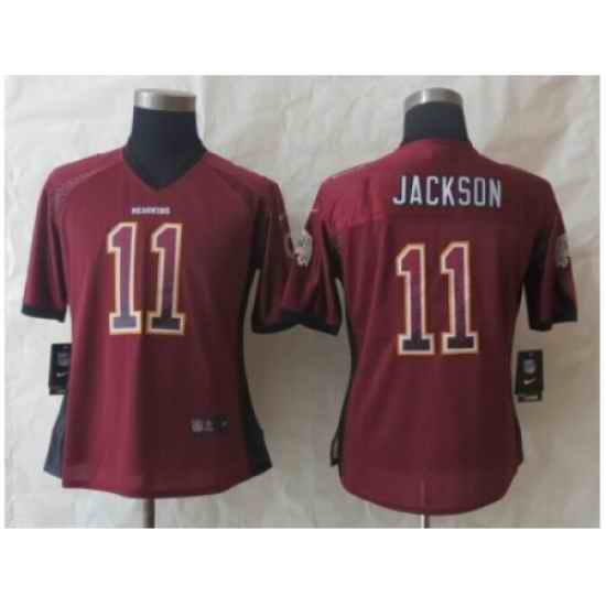 Women 2014 New Nike Washington RedSkins #11 Jackson red Jerseys(Drift Fashion)